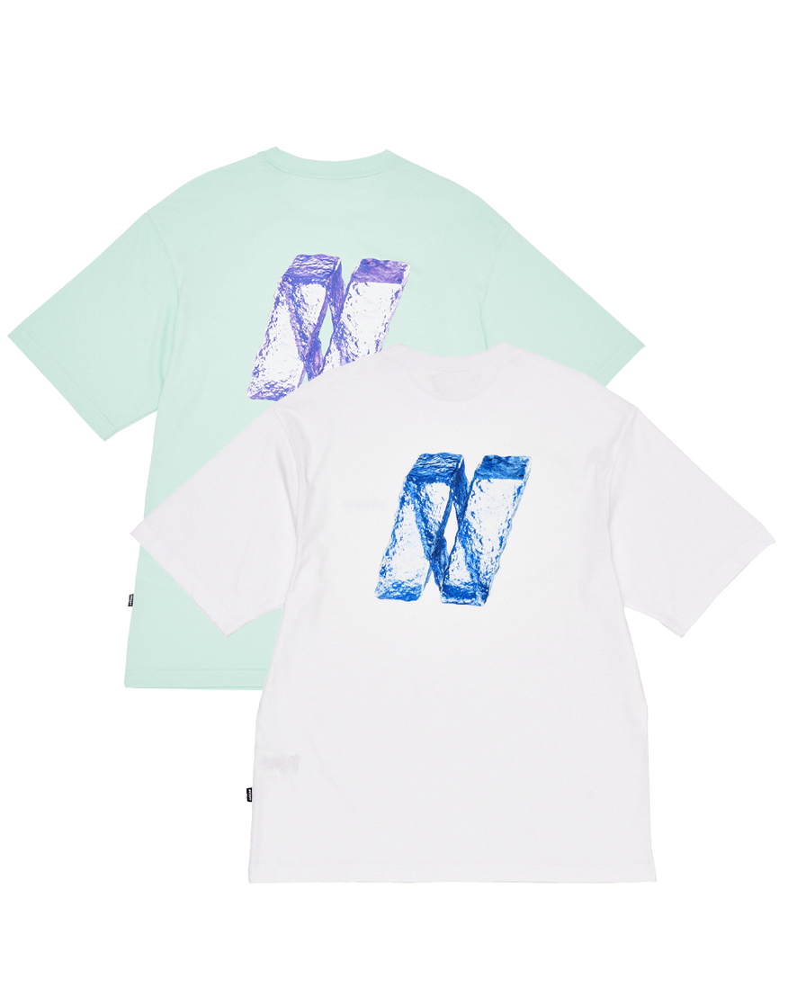 [2SET] DNA 아이스 큐브 반팔 티셔츠